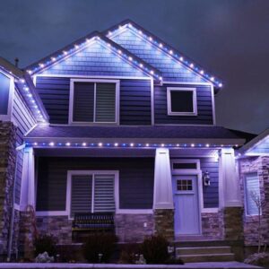 Gameday lighting installation in knoxville by smoky mountain lighting